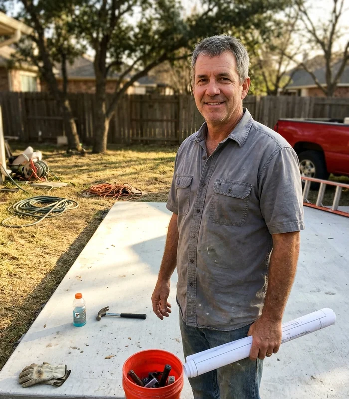 Brandon Fiume, founder of Pickleball Court Installers of Dallas